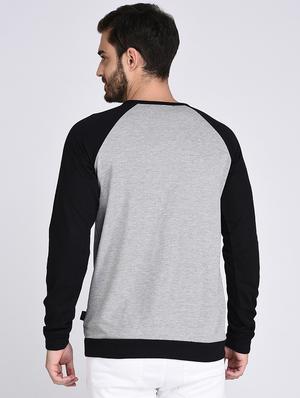 grey cotton sweatshirt - 15614765 - Standard Image - 3