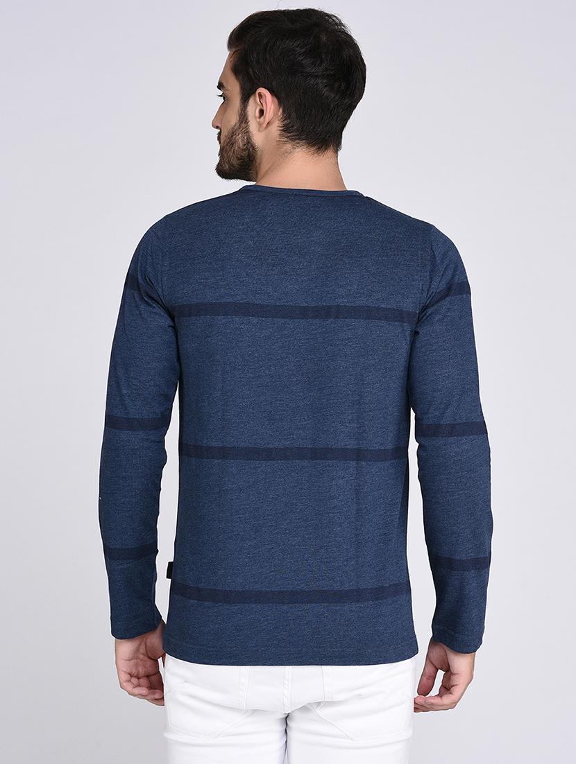 blue cotton t-shirt - 15614788 - Zoom Image - 3