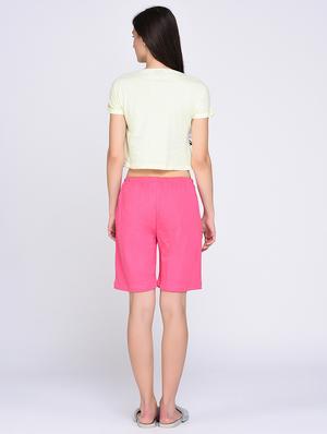 star patch nightwear shorts set - 15614813 - Standard Image - 3