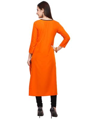 Printed straight kurta - 15614851 - Standard Image - 3