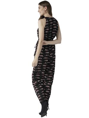 elasticated waist full length jumpsuit - 15615420 - Standard Image - 3
