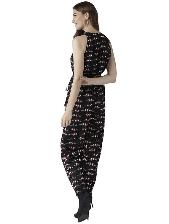 elasticated waist full length jumpsuit - 15615420 - Zoom Image - 3