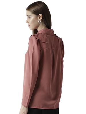 ruffled detail button up top - 15615427 - Standard Image - 3