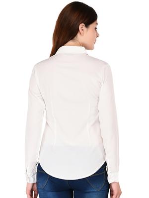 long sleeved solid shirt - 15615505 - Standard Image - 3