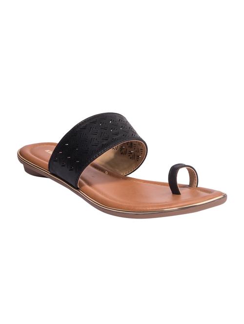 black one toe sandals - 15615652 - Very Small Image - 1
