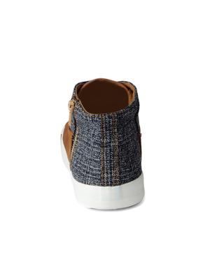 brown Canvas lace up sneakers - 15615696 - Standard Image - 3