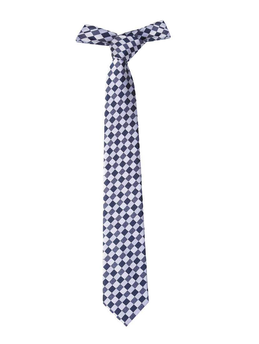 white micro fiber tie with poclet square and cufflink - 15615757 - Zoom Image - 3