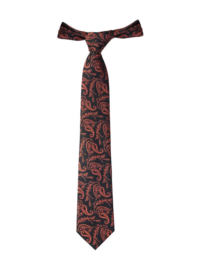 black micro fiber tie with cufflinks and pocketsquare - 15615769 - Zoom Image - 3