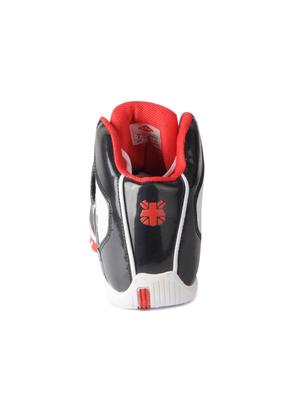 white leatherette lace up sport shoes - 15616060 - Standard Image - 3