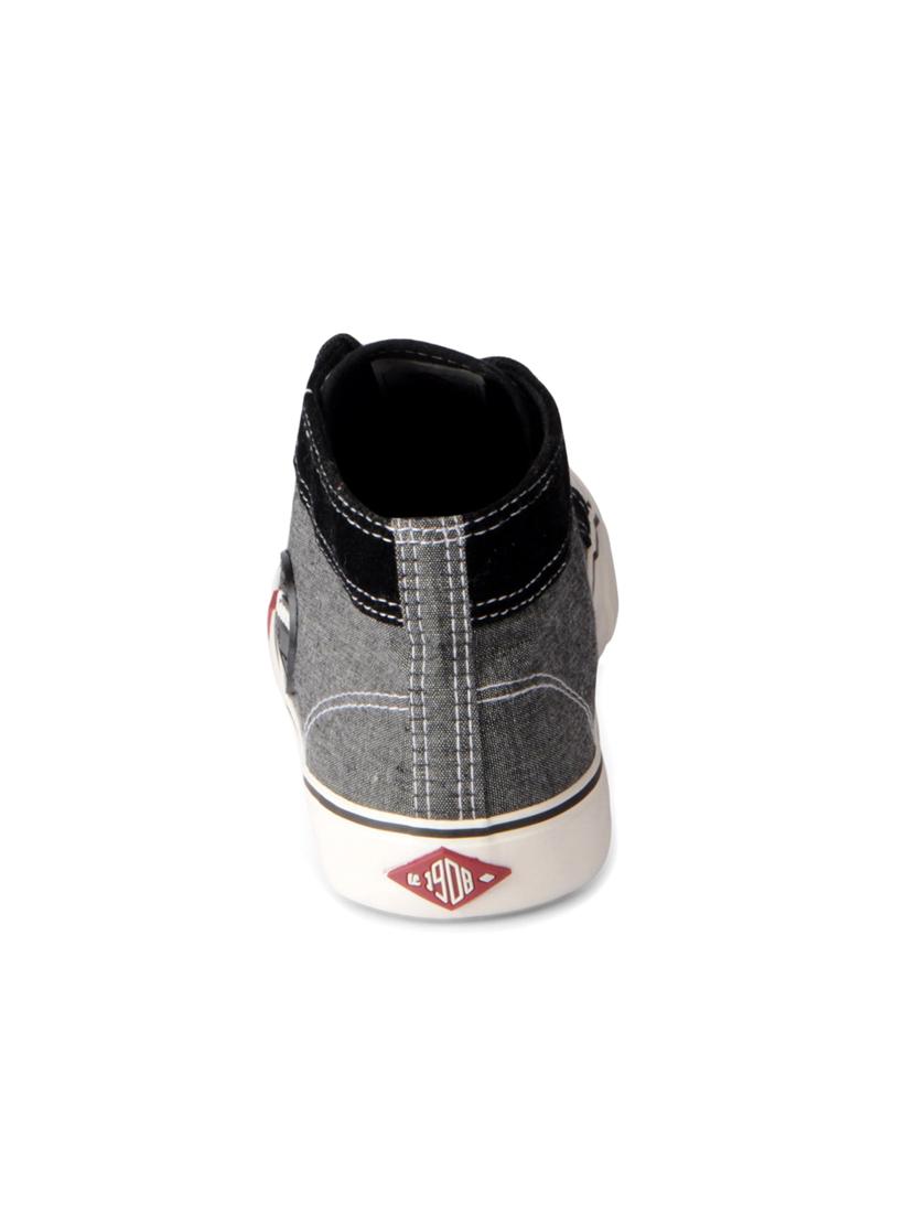 grey Canvas lace up sneakers - 15616080 - Zoom Image - 3