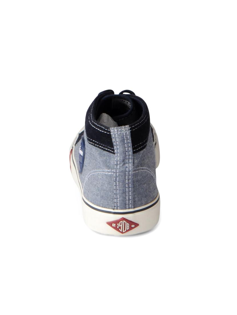 blue Canvas lace up sneakers - 15616081 - Zoom Image - 3