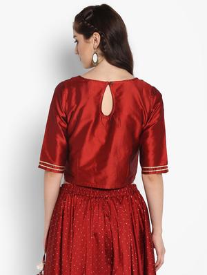 embroidered stitched blouse - 15616113 - Standard Image - 3