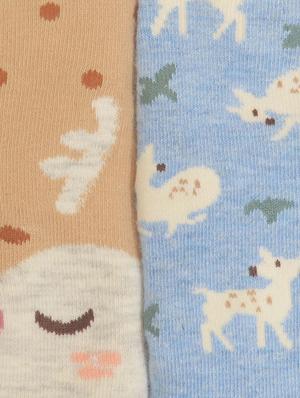 multi cotton sock - 15616169 - Standard Image - 3