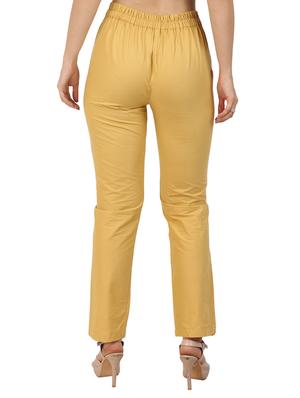 high waist flat front trouser - 15616426 - Standard Image - 3