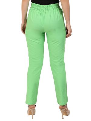 high waist flat front trouser - 15616432 - Standard Image - 3
