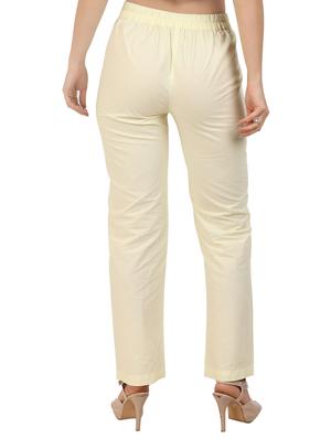 high waist flat front trouser - 15616437 - Standard Image - 3