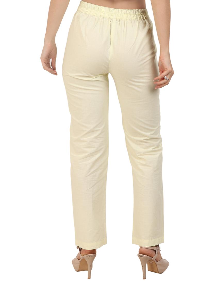 high waist flat front trouser - 15616437 - Zoom Image - 3