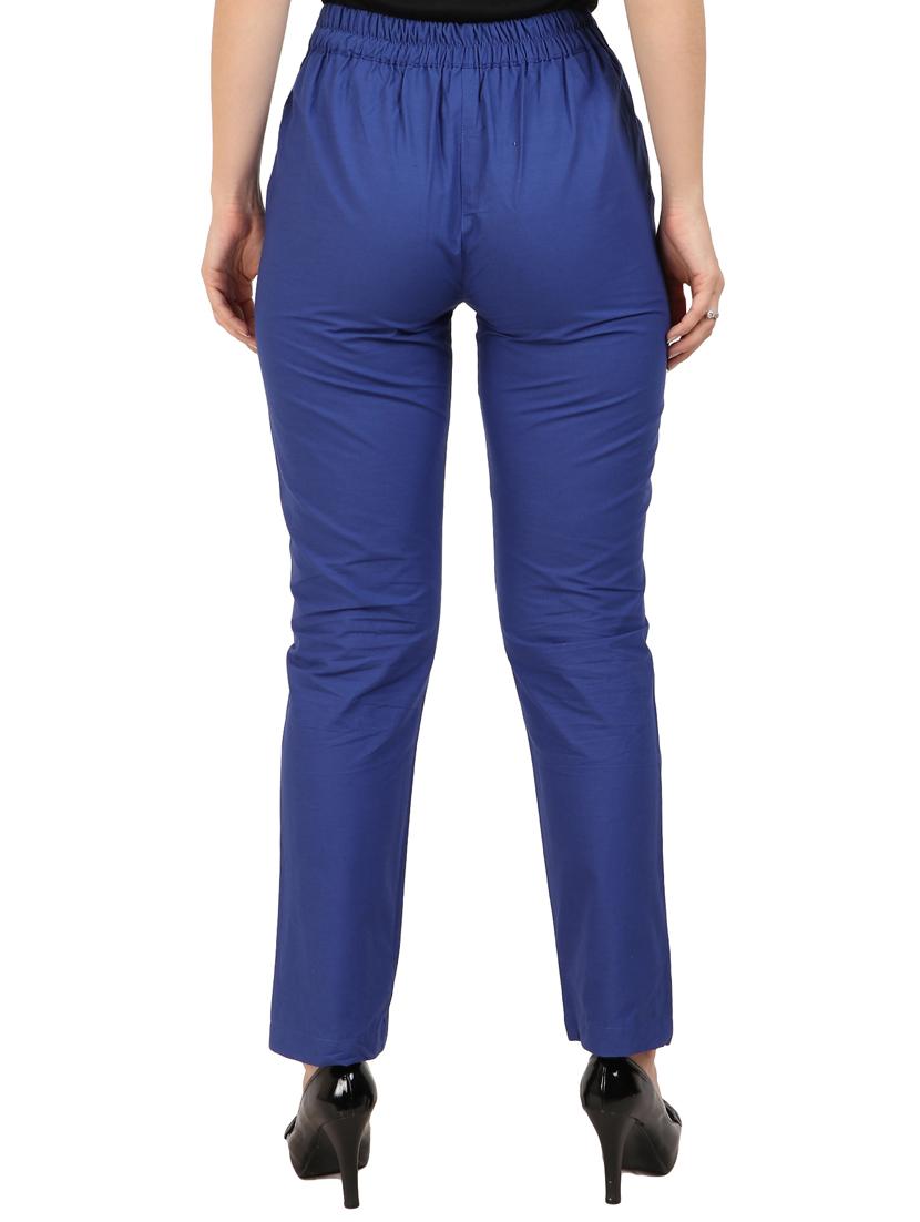 high waist flat front trouser - 15616441 - Zoom Image - 3