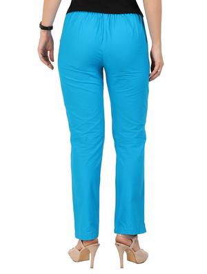 high waist flat front trouser - 15616442 - Standard Image - 3