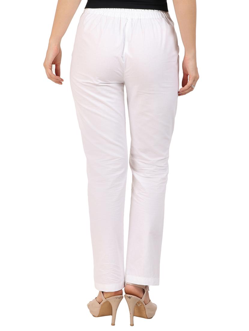 mid waist flat front trouser - 15616445 - Zoom Image - 3