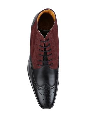 brown Leather low ankle boots - 15616463 - Standard Image - 3