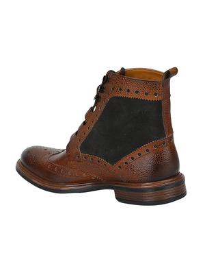 tan Leather high ankle boots - 15616476 - Standard Image - 3