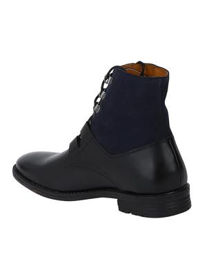 black Leather high ankle boots - 15616491 - Standard Image - 3