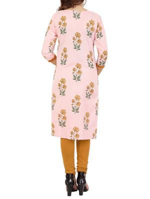 Printed straight kurta - 15616631 - Standard Image - 3
