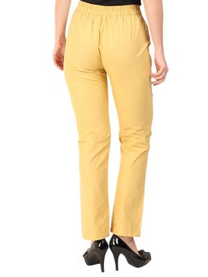 high waist flat front trouser - 15616733 - Standard Image - 3