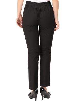 high waist flat front trouser - 15616734 - Standard Image - 3
