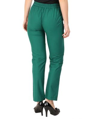 high waist flat front trouser - 15616735 - Standard Image - 3