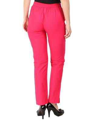 high waist flat front trouser - 15616736 - Standard Image - 3