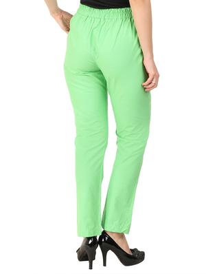 high waist flat front trouser - 15616738 - Standard Image - 3