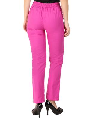 high waist flat front trouser - 15616743 - Standard Image - 3