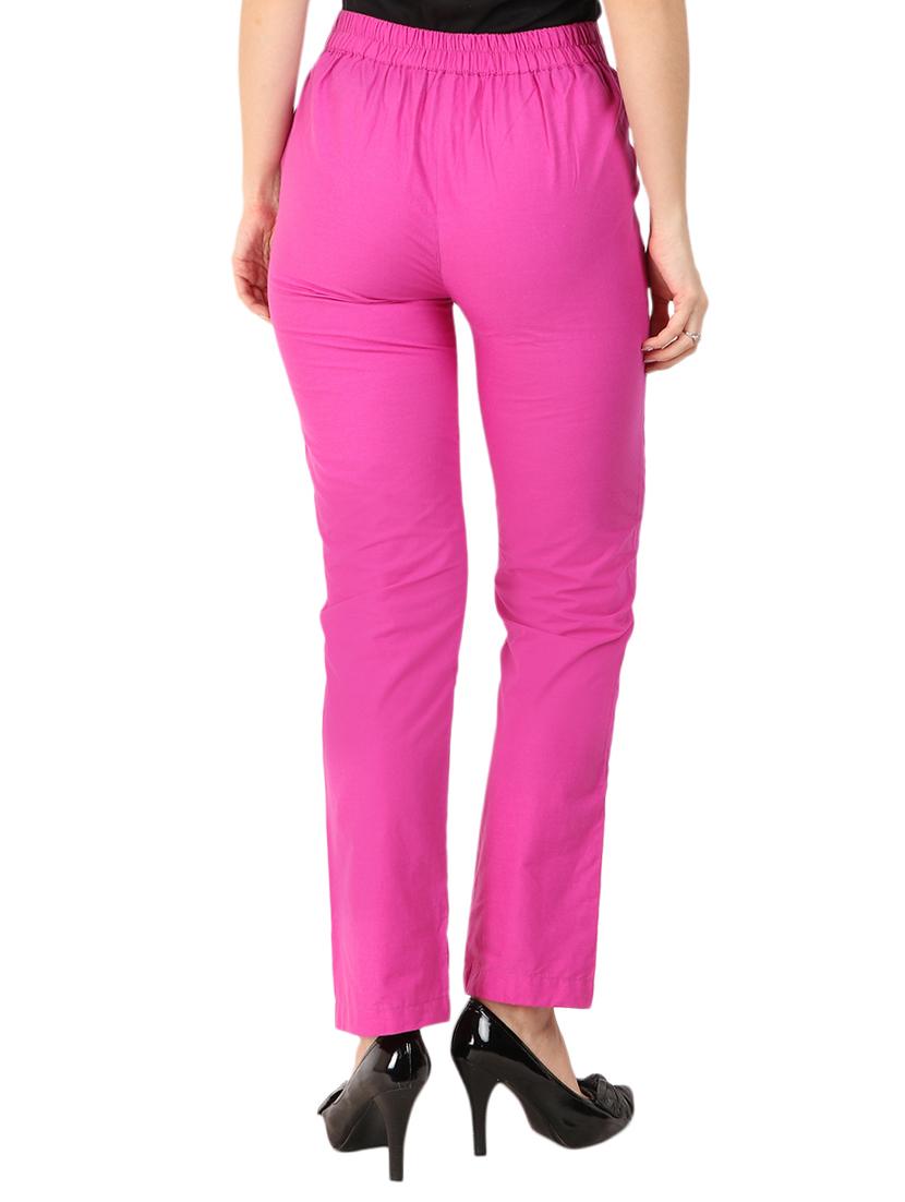 high waist flat front trouser - 15616743 - Zoom Image - 3