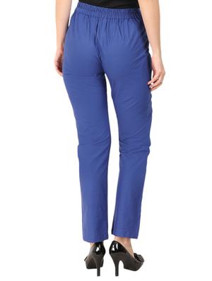 high waist flat front trouser - 15616746 - Standard Image - 3