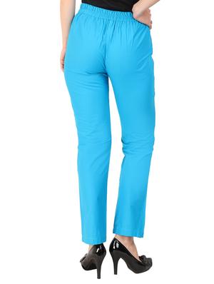 mid waist flat front trouser - 15616748 - Standard Image - 3