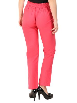 high waist flat front trouser - 15616751 - Standard Image - 3