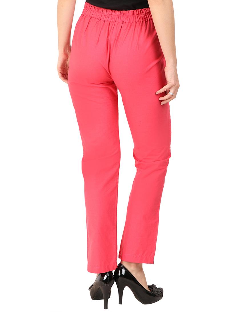 high waist flat front trouser - 15616751 - Zoom Image - 3