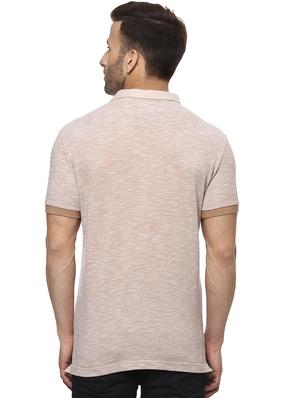 beige cotton pocket t-shirt - 15619669 - Standard Image - 3