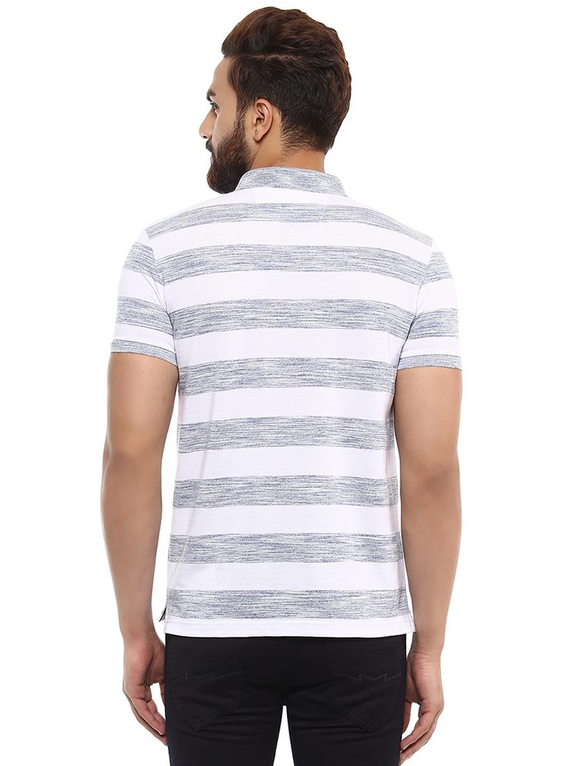blue cotton pocket t-shirt - 15619670 - Zoom Image - 3