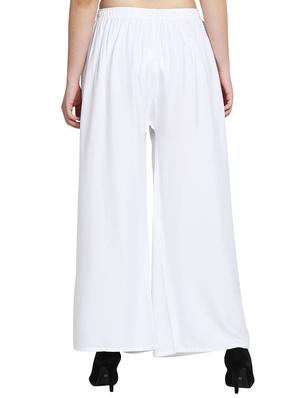 solid flared palazzo - 15620011 - Standard Image - 3