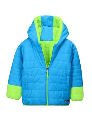 multi colored polyester reversible quilted jacket - 15620464 - Standard Image - 3