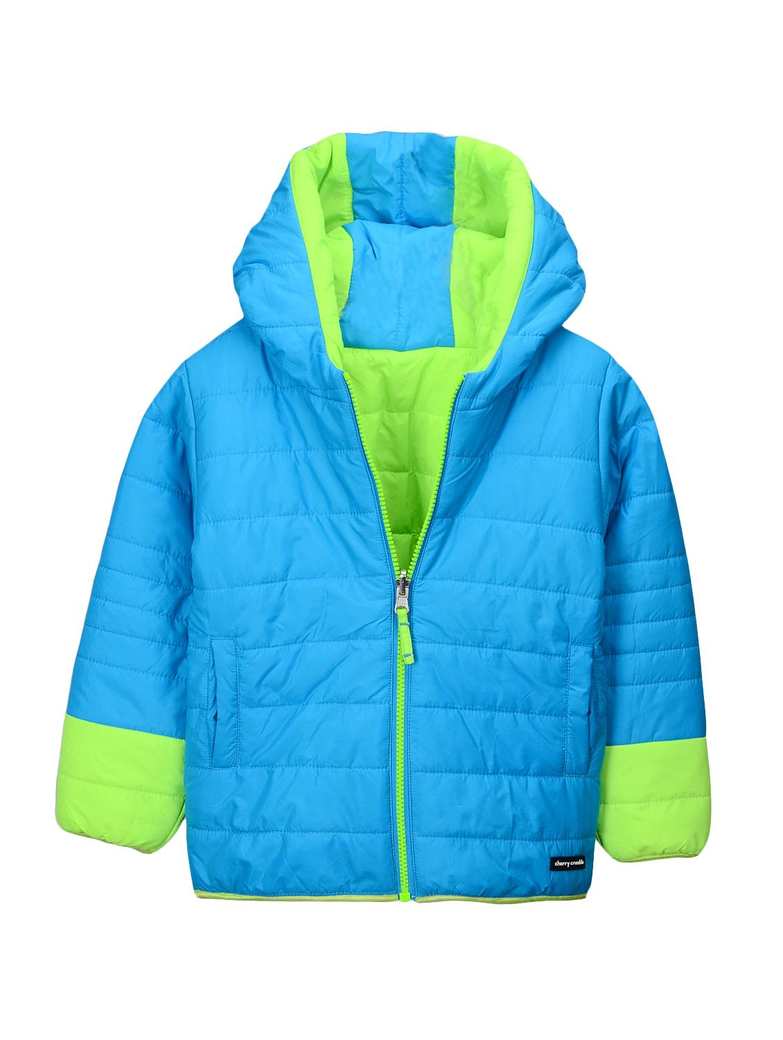 multi colored polyester reversible quilted jacket - 15620464 - Zoom Image - 3