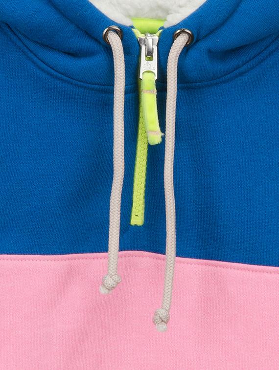 multi fleece sweatshirt - 15620470 - Zoom Image - 3
