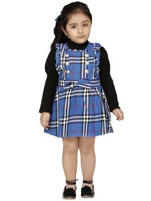 blue cotton frock - 15620594 - Standard Image - 3