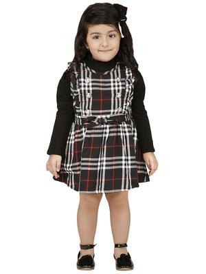 black cotton frock - 15620595 - Standard Image - 3