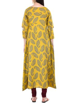 Layered printed kurta - 15620612 - Standard Image - 3