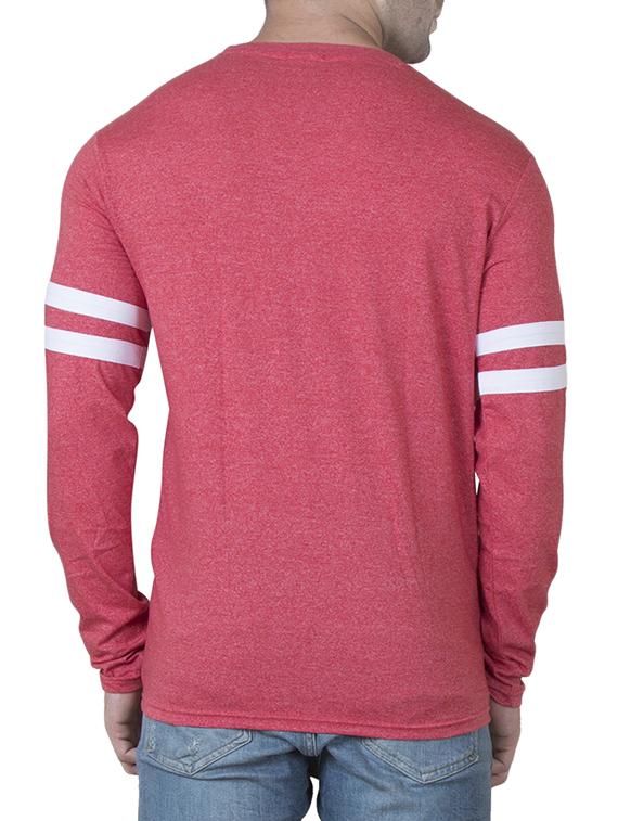 red cotton t-shirt - 15620669 - Zoom Image - 3