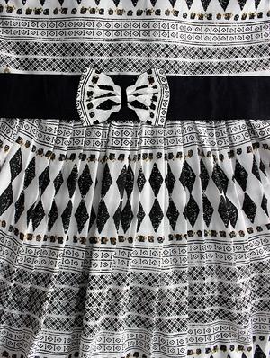 black cotton frock - 15620716 - Standard Image - 3
